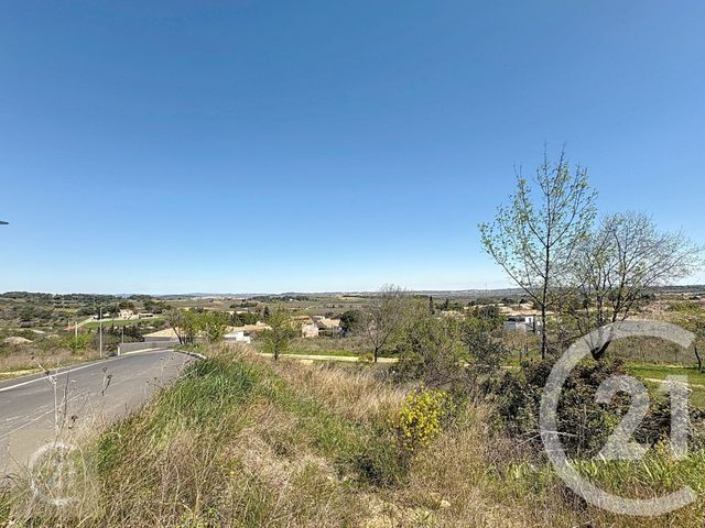 terrain à vendre - 499.0 m2 - CAZOULS LES BEZIERS - 34 - LANGUEDOC-ROUSSILLON - Century 21 Comminges Immobilier