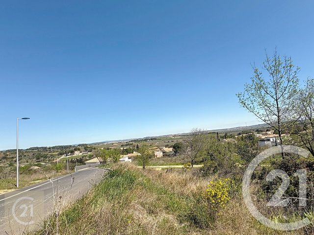 terrain à vendre - 499.0 m2 - CAZOULS LES BEZIERS - 34 - LANGUEDOC-ROUSSILLON - Century 21 Comminges Immobilier