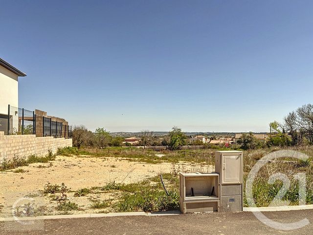 terrain à vendre - 475.0 m2 - CAZOULS LES BEZIERS - 34 - LANGUEDOC-ROUSSILLON - Century 21 Comminges Immobilier