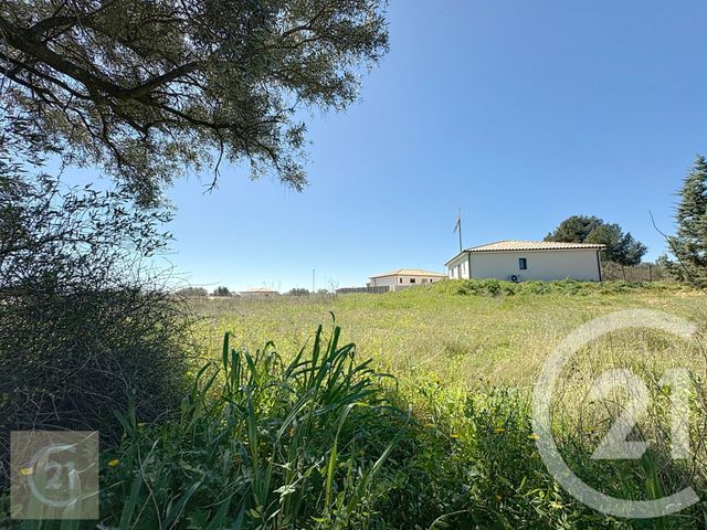 terrain à vendre - 710.0 m2 - CAZOULS LES BEZIERS - 34 - LANGUEDOC-ROUSSILLON - Century 21 Comminges Immobilier