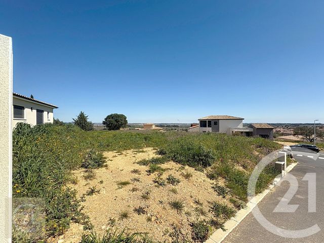 terrain à vendre - 710.0 m2 - CAZOULS LES BEZIERS - 34 - LANGUEDOC-ROUSSILLON - Century 21 Comminges Immobilier