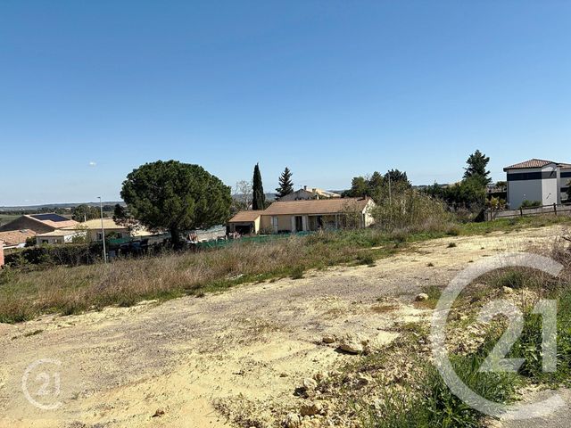 terrain à vendre - 710.0 m2 - CAZOULS LES BEZIERS - 34 - LANGUEDOC-ROUSSILLON - Century 21 Comminges Immobilier