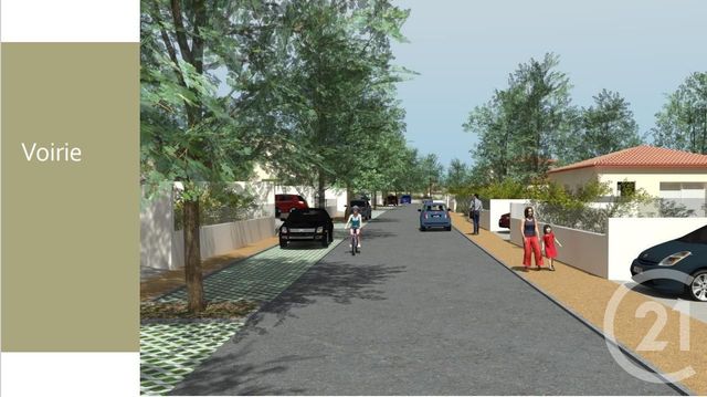 terrain à vendre - 378.0 m2 - ESPONDEILHAN - 34 - LANGUEDOC-ROUSSILLON - Century 21 Comminges Immobilier