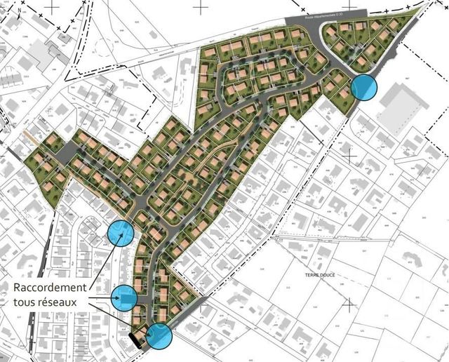 terrain à vendre - 442.0 m2 - ESPONDEILHAN - 34 - LANGUEDOC-ROUSSILLON - Century 21 Comminges Immobilier