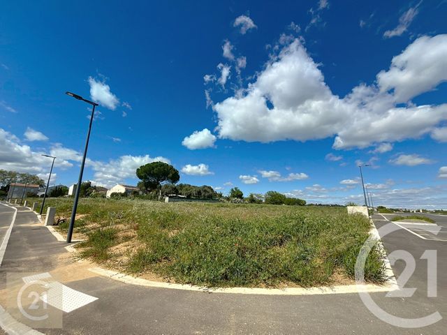 terrain à vendre - 515.0 m2 - ESPONDEILHAN - 34 - LANGUEDOC-ROUSSILLON - Century 21 Comminges Immobilier