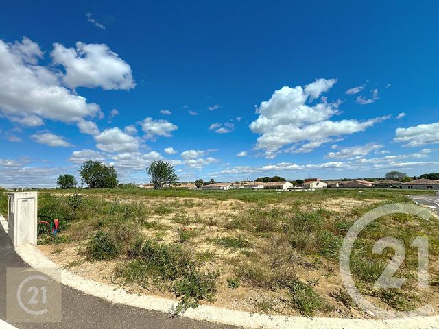 terrain à vendre - 515.0 m2 - ESPONDEILHAN - 34 - LANGUEDOC-ROUSSILLON - Century 21 Comminges Immobilier