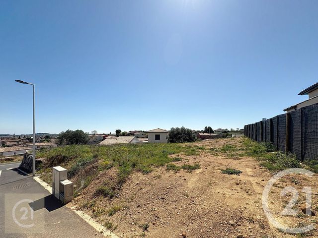 terrain à vendre - 426.0 m2 - CAZOULS LES BEZIERS - 34 - LANGUEDOC-ROUSSILLON - Century 21 Comminges Immobilier