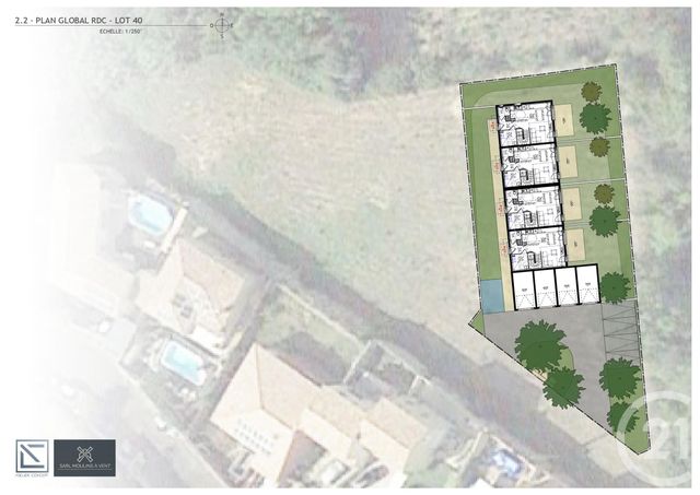 terrain à vendre - 1147.0 m2 - CAZOULS LES BEZIERS - 34 - LANGUEDOC-ROUSSILLON - Century 21 Comminges Immobilier