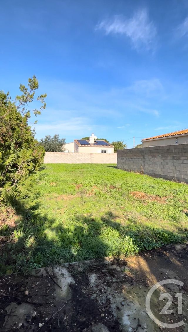 terrain à vendre - 568.0 m2 - BEZIERS - 34 - LANGUEDOC-ROUSSILLON - Century 21 Comminges Immobilier